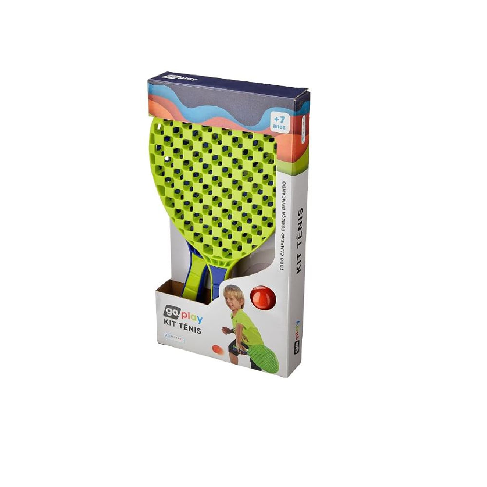 Confira Kit Tenis - 2 Raquetes e Bolinha - Multikids - Rihappy