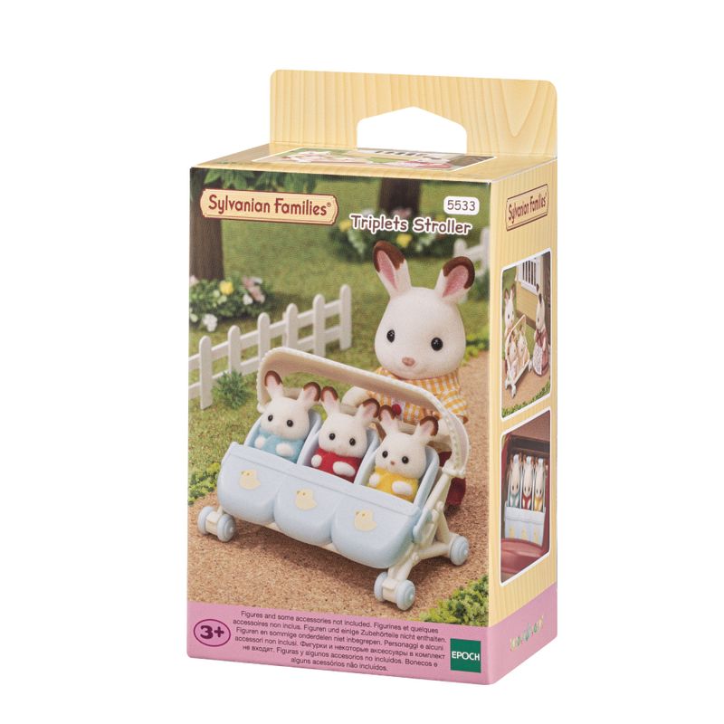 Sylvanian-Families----Carrinhos-Para-Trigemeos---Epoch--0