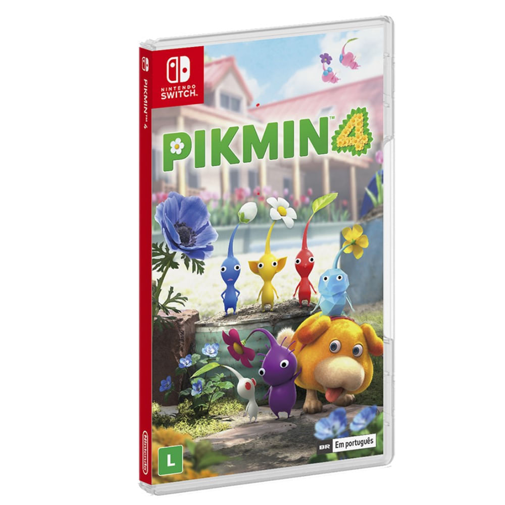 Jogo de Video Game Nintendo Switch Pikmin 4 Ingram Ri Happy