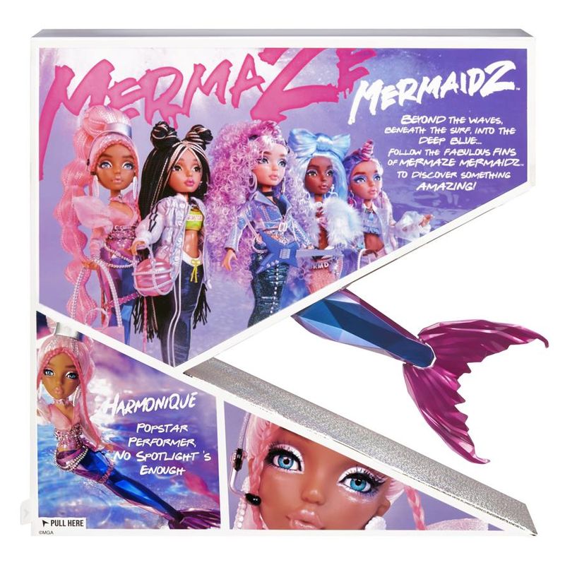 Boneca Articulada com Acessórios - Mermaze Mermaidz - Sereia Harmonique -  Mga