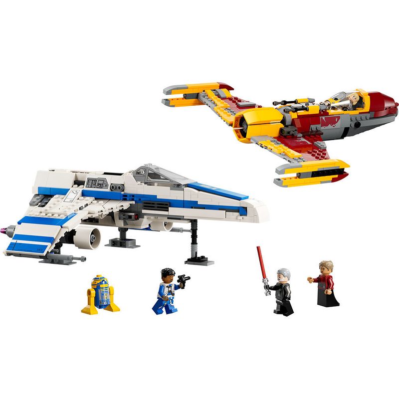 Lego---E-Wing-da-Nova-Republica-vs-Caca-Estelar-de-Shin-Hati---Star-Wars--2