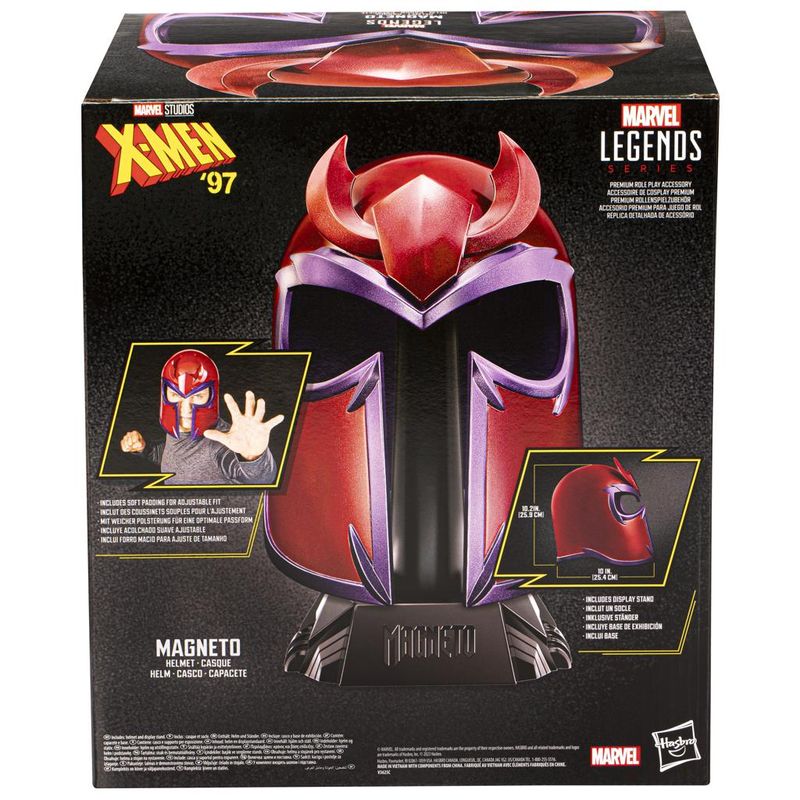 Acessorio-de-Fantasia---Marvel-Legends-Series---Replica-Capacete-Magneto---X-Men-97---Hasbro-4