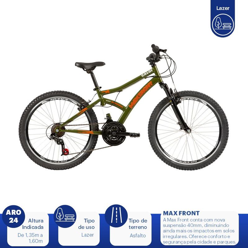 Bicicleta-Aro-24---Max-Front---Verde-e-Laranja---Caloi-1