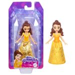 Mini-Boneca---Disney-Princesas---Bela---Amarelo---Mattel-0