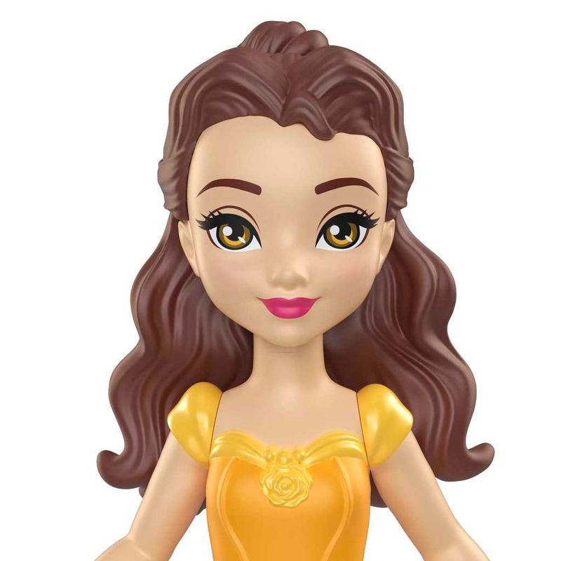 Mini-Boneca---Disney-Princesas---Bela---Amarelo---Mattel-3