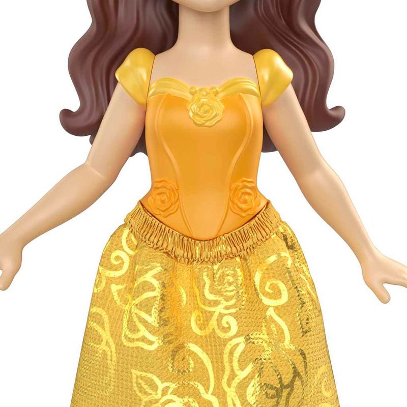 Mini-Boneca---Disney-Princesas---Bela---Amarelo---Mattel-4