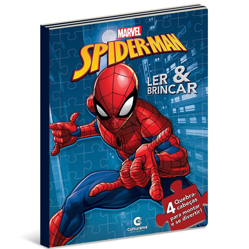 Livro-e-Quebra-Cabeca---Marvel---Homem-Aranha---2-em-1---Culturama-0