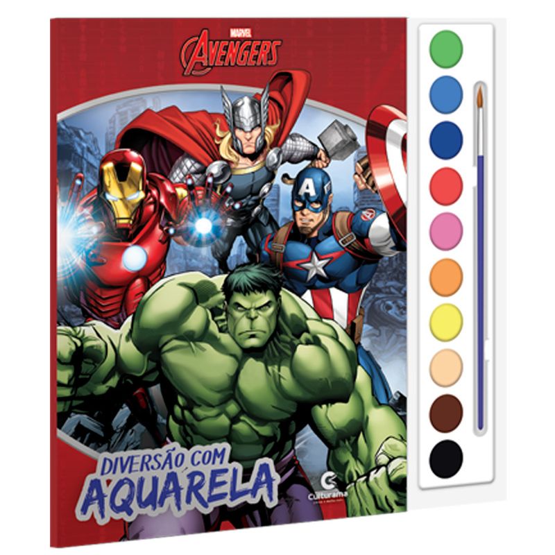 Livro-para-Colorir---Marvel---Os-Vingadores---Culturama-2