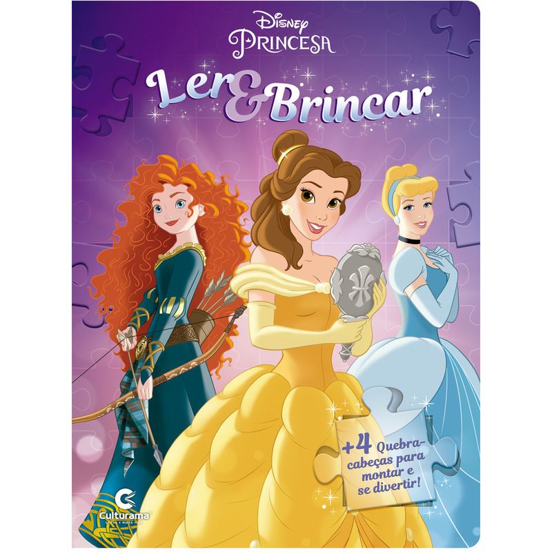 Livro-De-Historias-Com-Quebra-Cabecas---Disney-Princesas---2-Em-1---Culturama-0