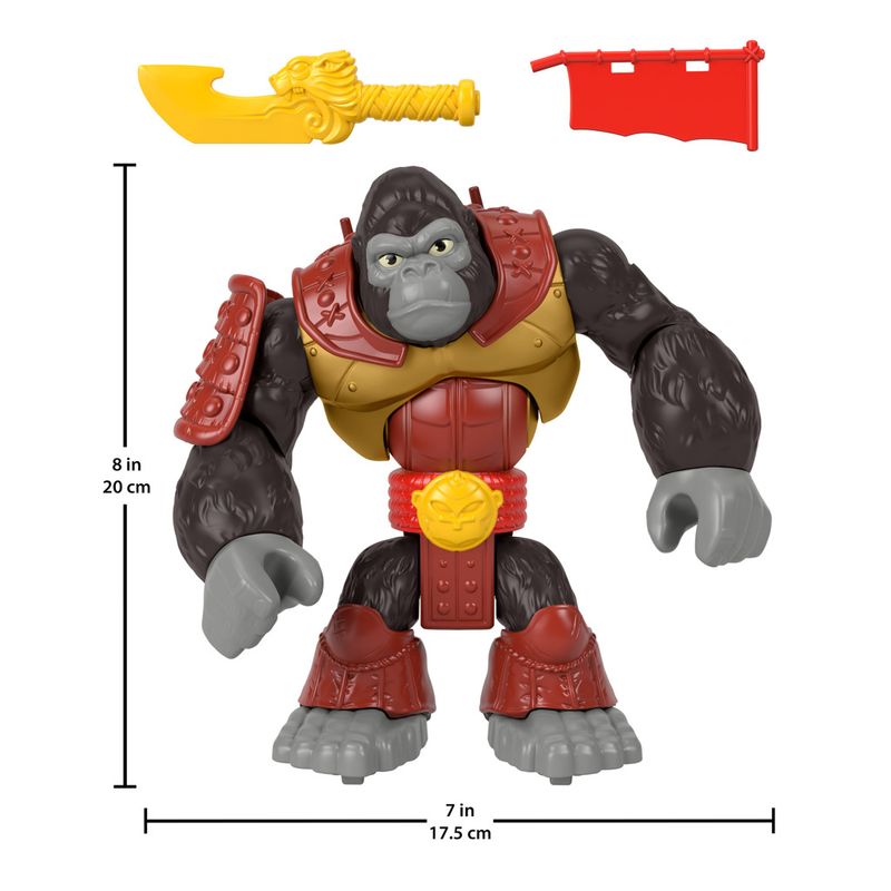 Figura-Articulada---Imaginext---Mundo-Aventura---Gorila-Samurai---Mattel-2