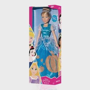 Brinquedo Boneca Menina Loira Princesa Clássica Cinderela Mini My Size - 55  Centímetros De Altura - Personagem Do Filme História Desenho Infantil  Cinderella Da Disney - Novabrink na Americanas Empresas