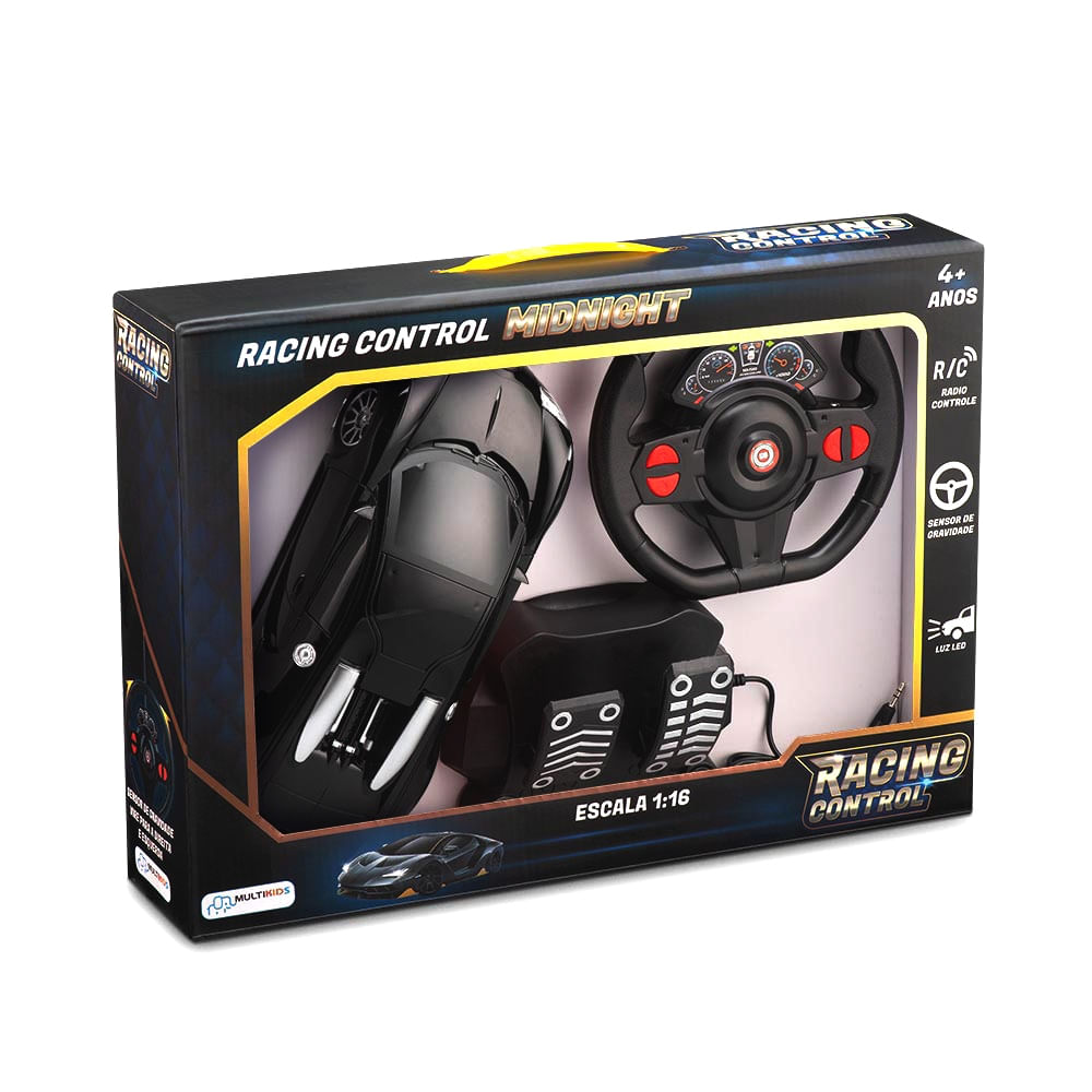Confira Carrinho de Controle Remoto - Racing Control - Midnight