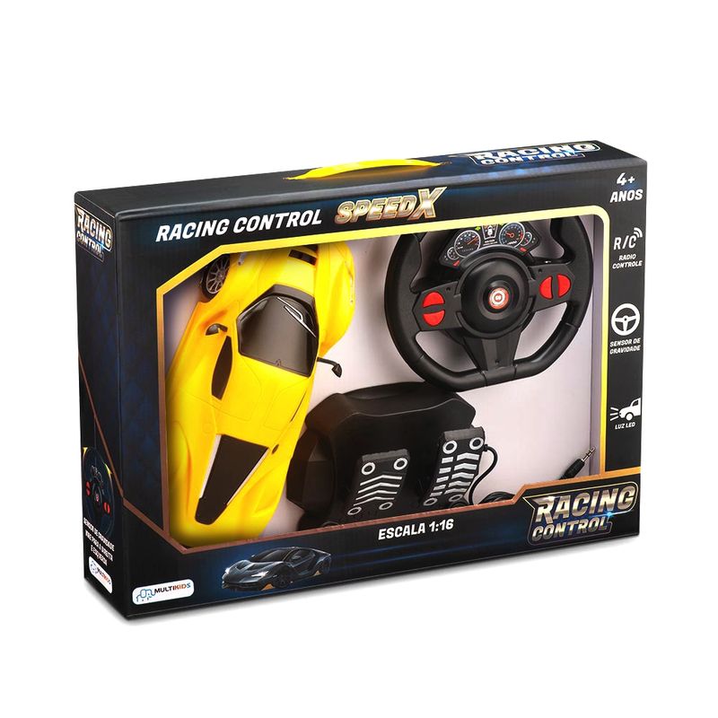 Carrinho-de-Controle-Remoto---Racing-Control---Speedx---Amarelo---Multikids-1