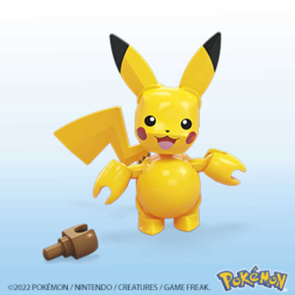 Brinquedo de construção de praia Mega Pokémon Pikachu