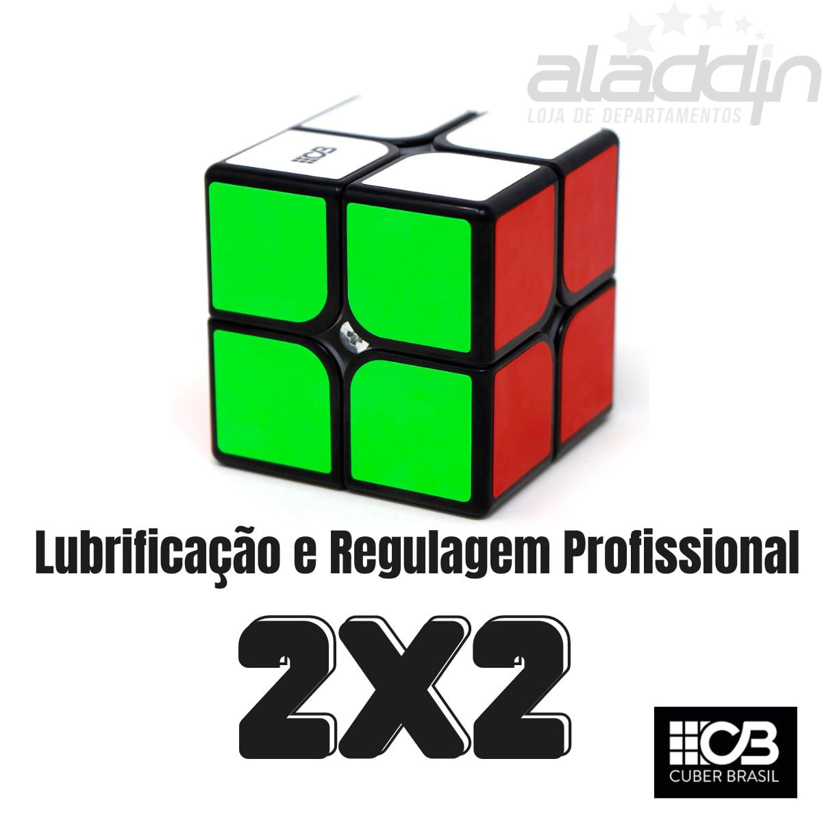 Cubo Mágico 2X2 Profissional - Geek Point