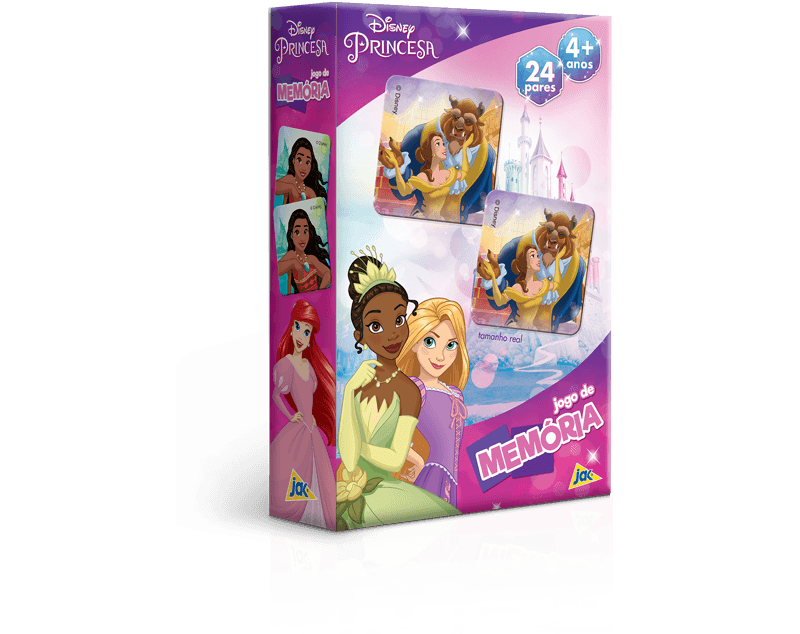 Jogo de Bingo Infantil - Princesas Disney - Toyster - Ri Happy