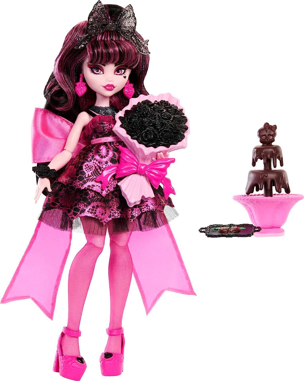 Boneca Monster High Draculaura Com Count Fabulous Retrô 30cm - Ri Happy