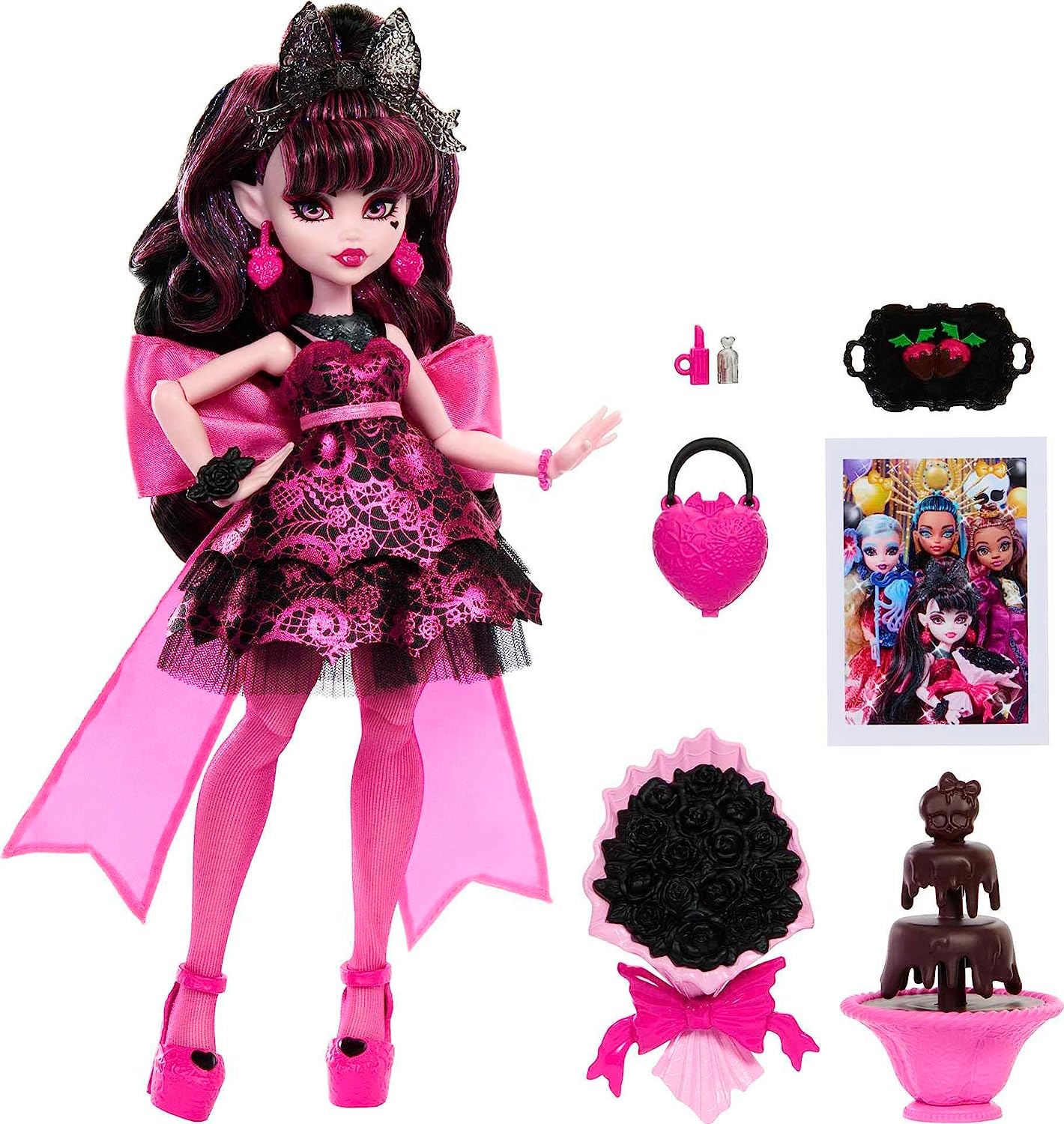 Acessório Chapéu Draculaura G3 Monster High