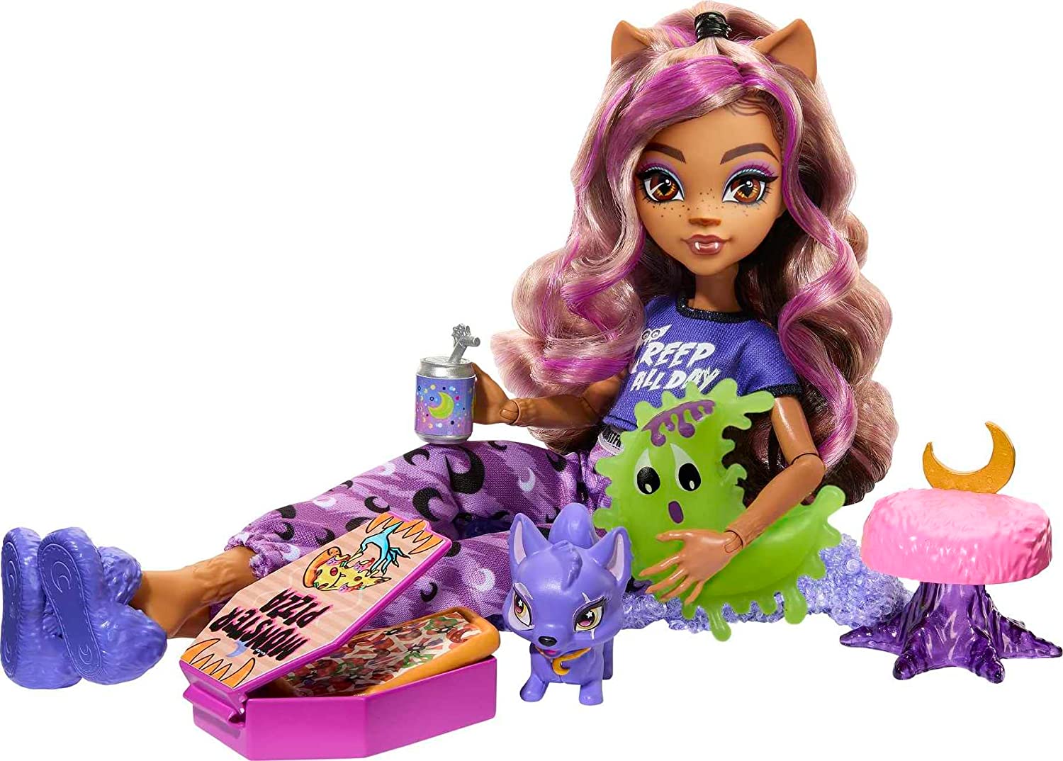 Boneca Monster High Clawdeen Wolf Count Fabulous Retrô 30cm - Ri Happy