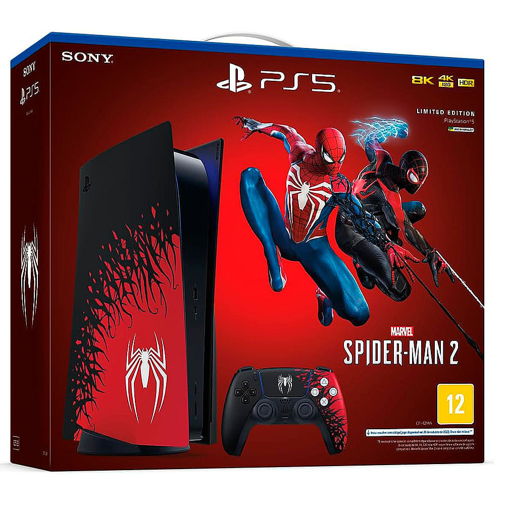 Jogo - Playstation - Ps5 - Marvel's Spider Man 2 - Sony - Ri Happy