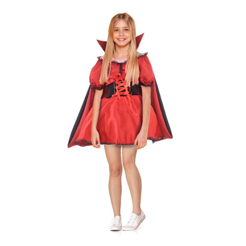 Fantasia de Vampiro Infantil Com Capa e Dentadura - Ri Happy