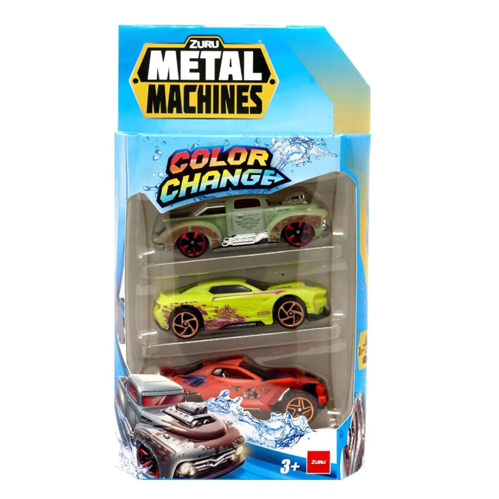 Kit 8 Carrinhos Hot Wheels Color Shifters Carro Muda De Cor - Ri Happy