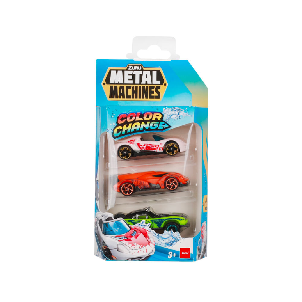 Kit 8 Carrinhos Hot Wheels Color Shifters Carro Muda De Cor - Ri Happy