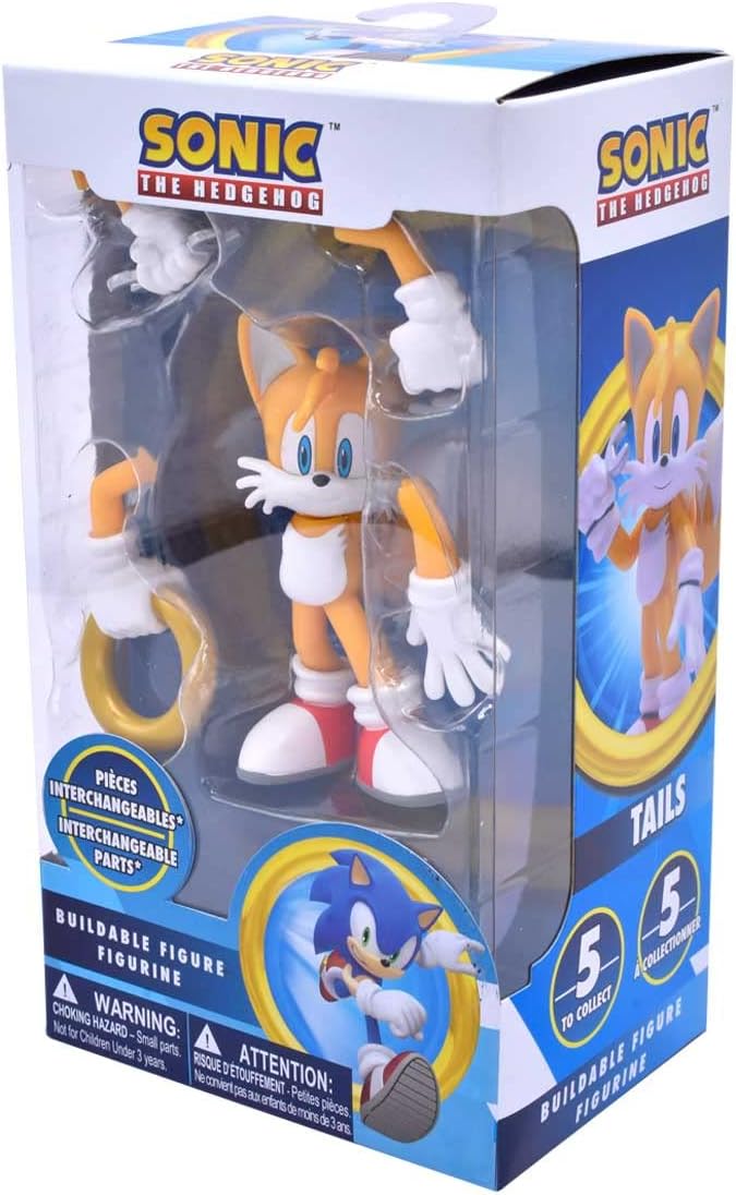 Boneco Sonic The Hedgehog Action Figure Montável 10cm - Ri Happy