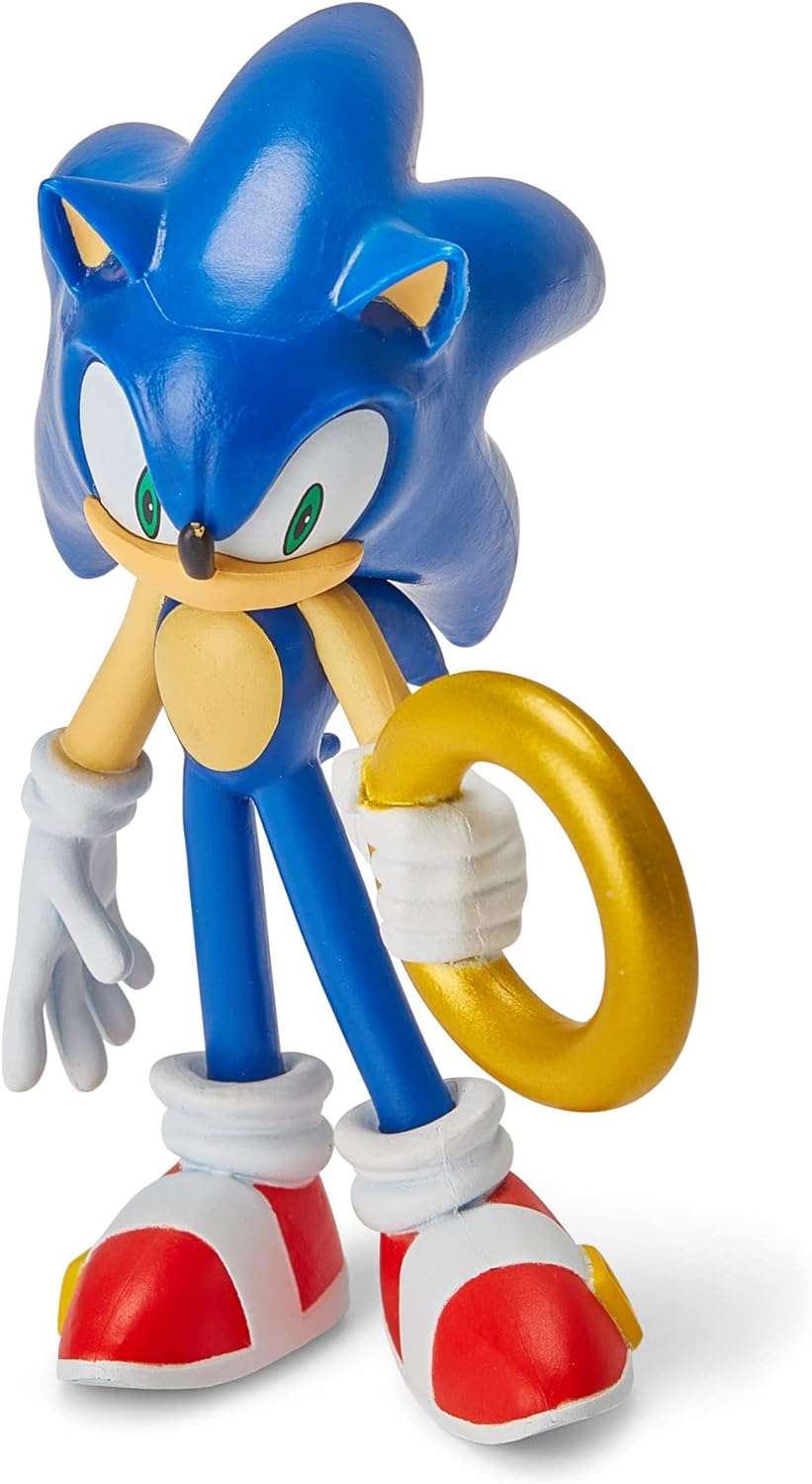 Boneco Sonic The Hedgehog Action Figure Montável 10cm - Ri Happy