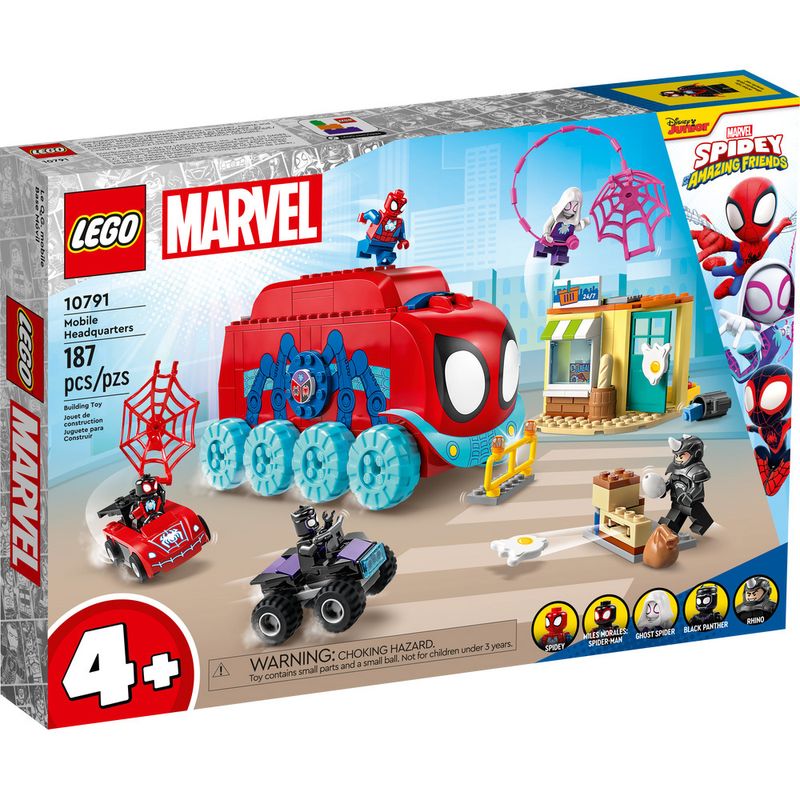 LEGO---Marvel---Quartel-General-Movel-da-Equipe-Aranha---Spidey---10791-0