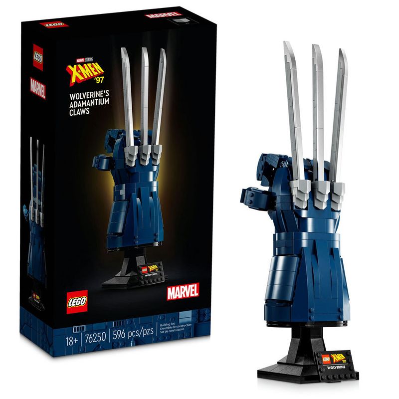 Lego---Marvel---X-Men---Garras-de-Adamantium-do-Wolverine---76250-2