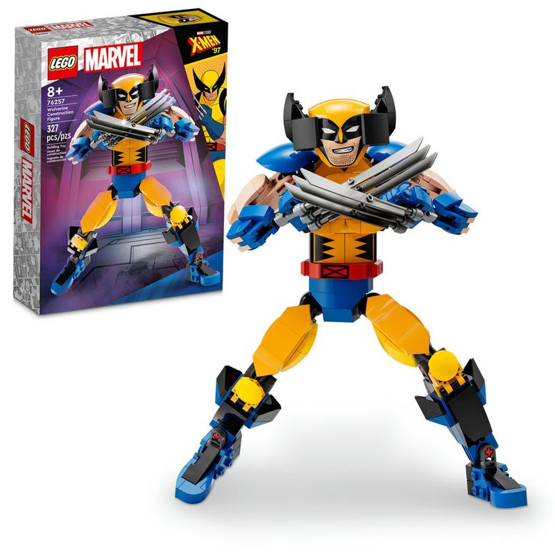 Lego---Marvel---X-Men---Figura-de-Construcao-do-Wolverine---76257-2