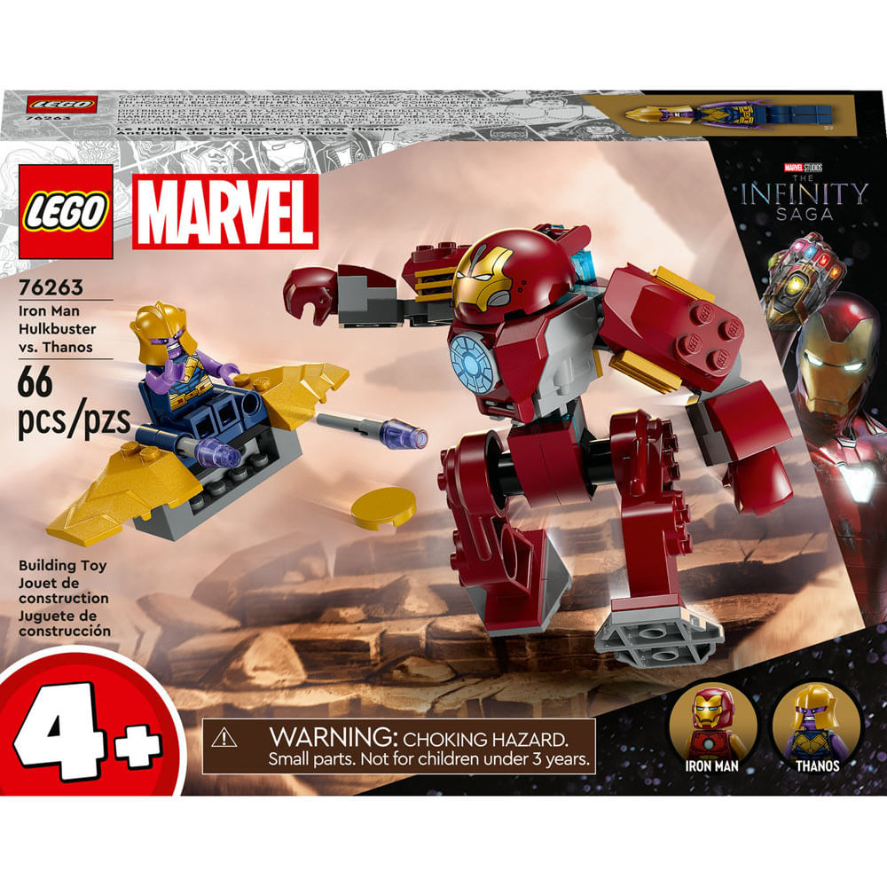 Lego Marvel Super Heroes - Tijolo Vermelho X10 