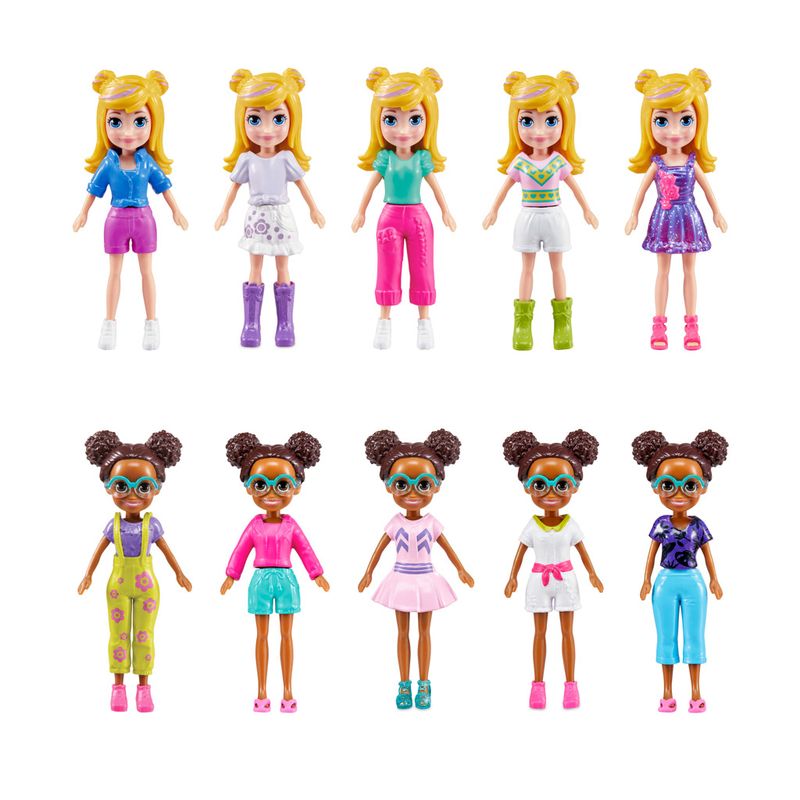 Mini-Bonecas-e-Conjunto-de-Acessorios---Polly-Pocket---Fashion-Baia-Magica---Mattel-4