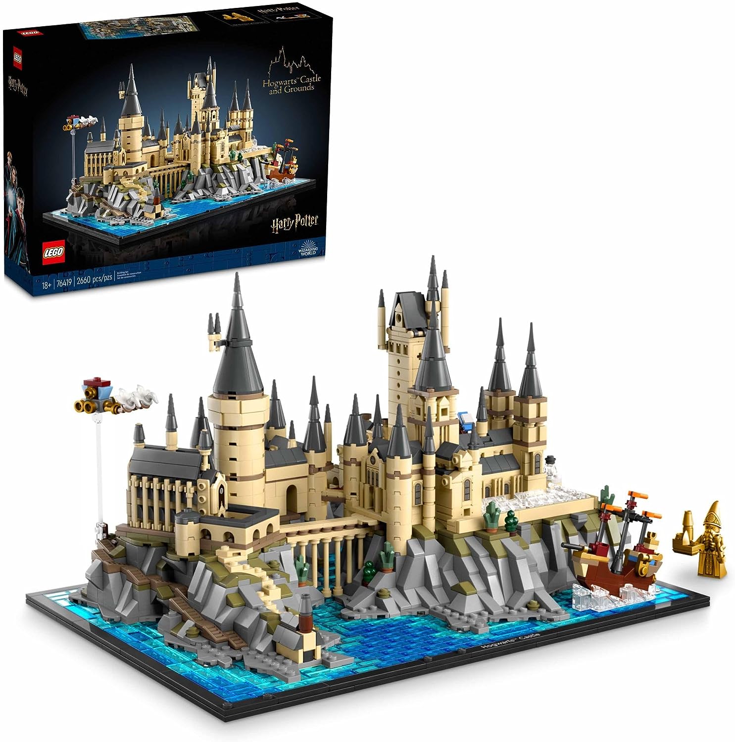 Lego Harry Potter - Castelo e Terrenos de Hogwarts 76419 - Ri Happy