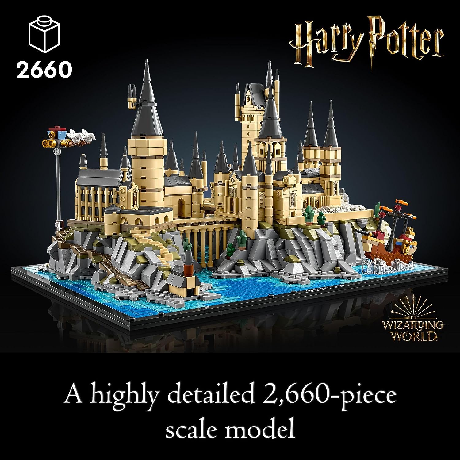 Lego Harry Potter - Castelo e Terrenos de Hogwarts 76419 - Ri Happy