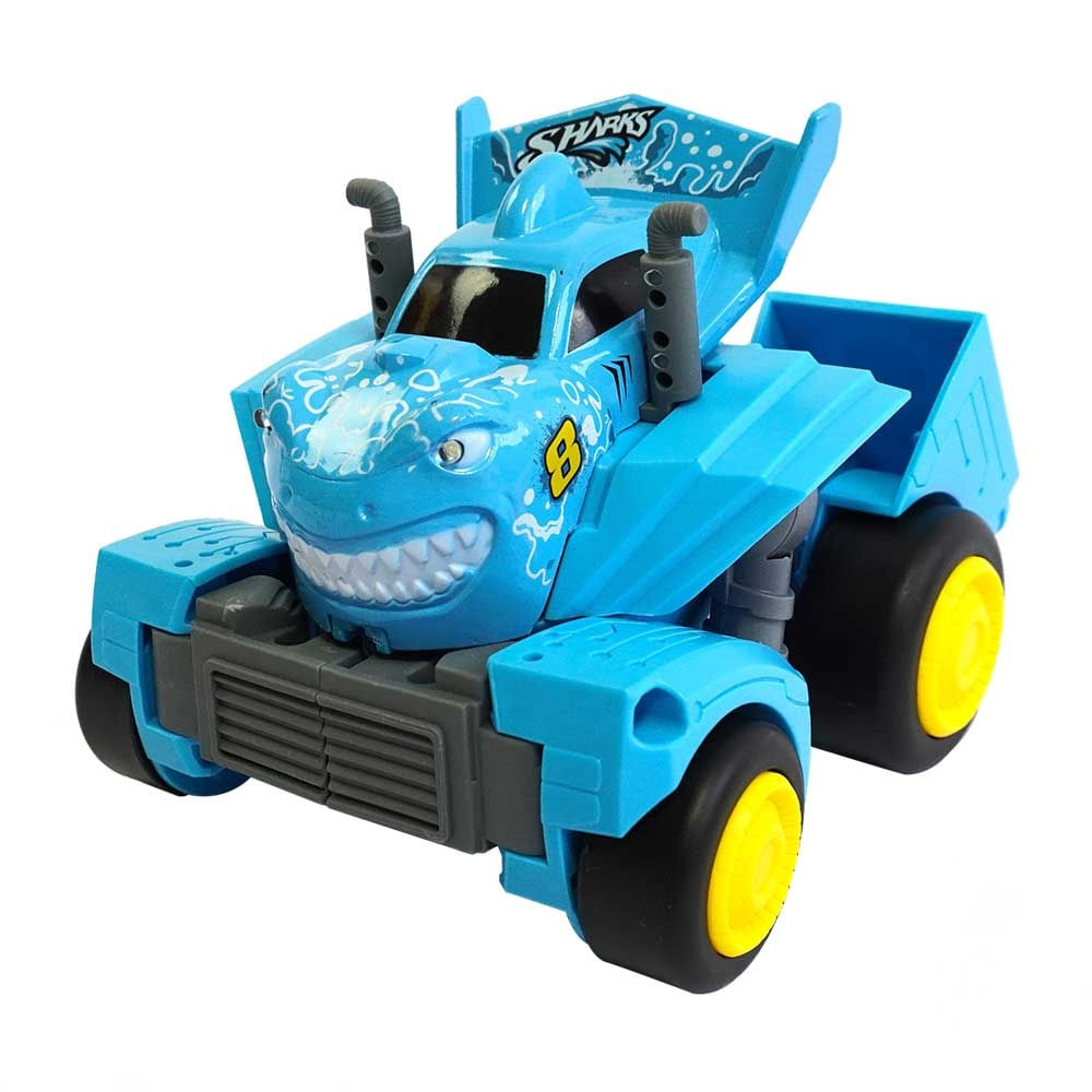 Confira Carrinho Robô - Shark - Megaformers Metal - Multikids