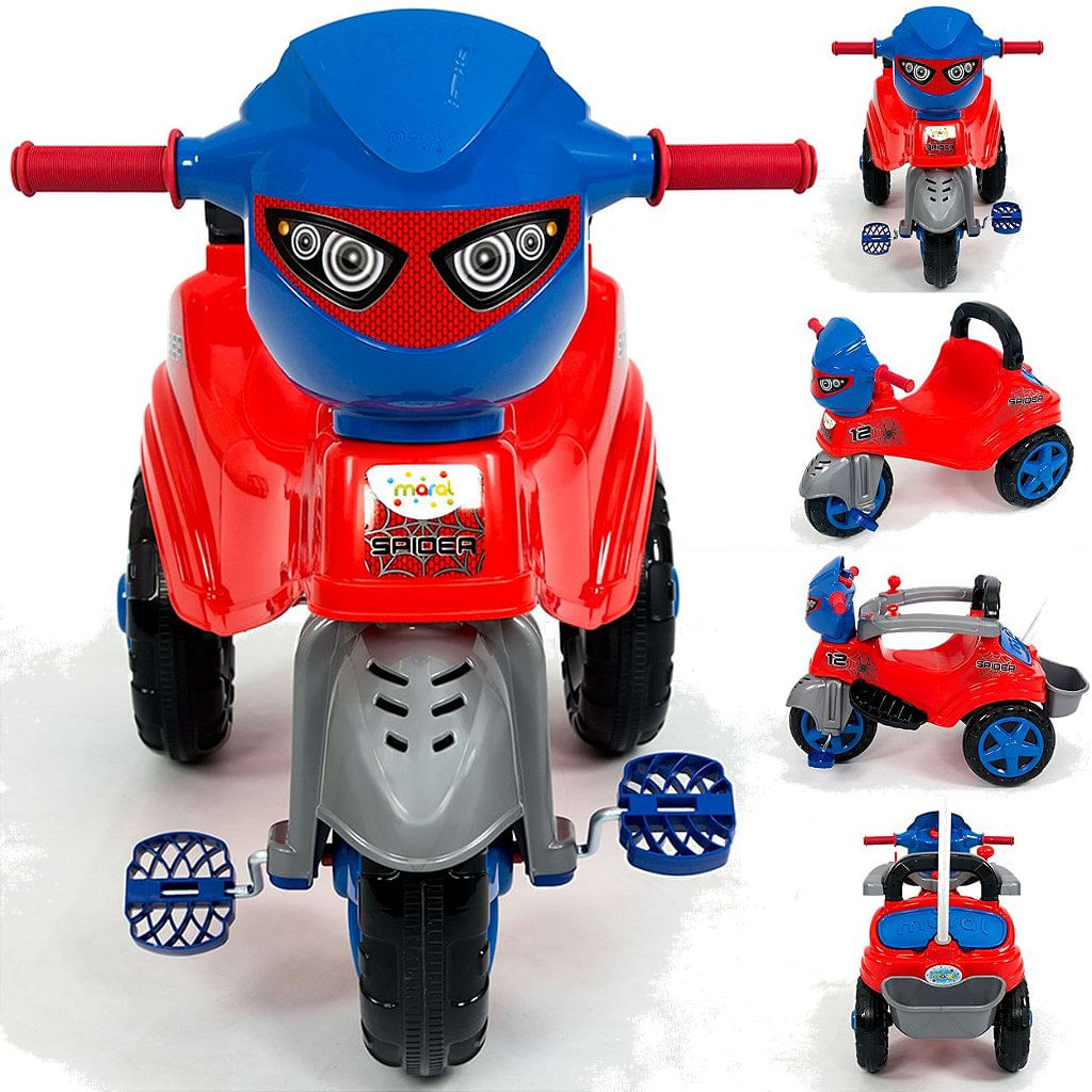 Triciclo Maral Baby City Spider-Man - 3148