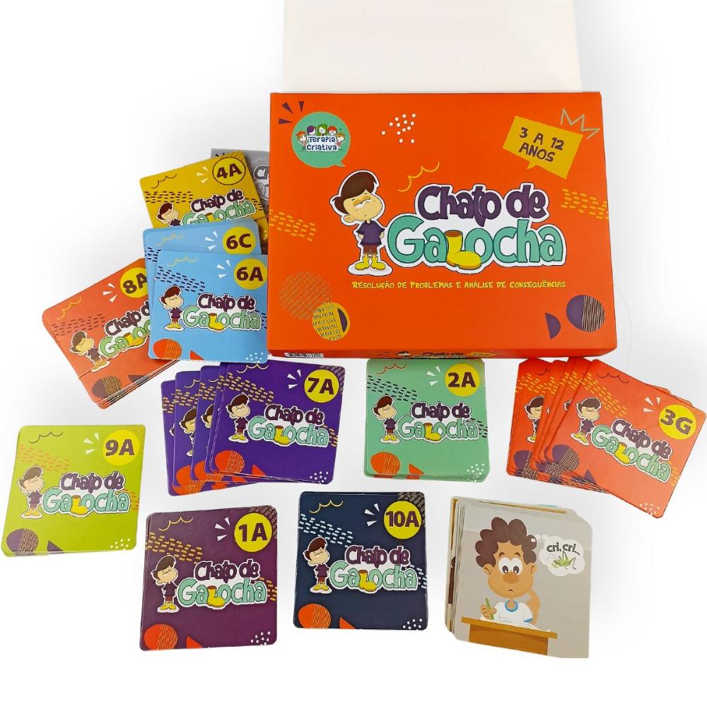 Recurso Terapêutico Psicoterapia Infantil Jogo Conversinha - Bambinno -  Brinquedos Educativos e Materiais Pedagógicos