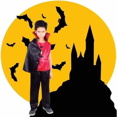 Fantasia Infantil Halloween Vampiro Drácula