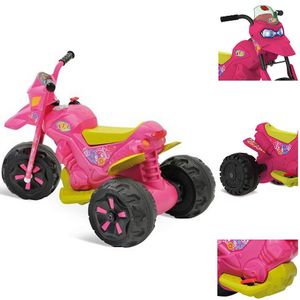 Moto Elétrica Bandeirante Infantil PINK XT3 Até 25kg Rosa