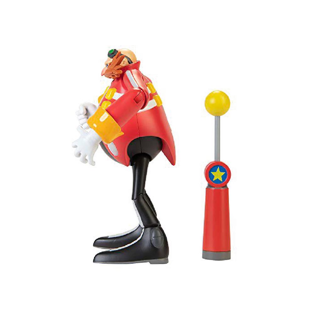 Figura Articulada - Sonic Giant Eggman Robot Battle Set - Vermelho - 22 cm  - Candide - Ri Happy