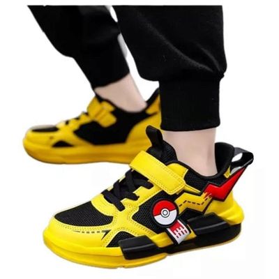 Tênis Infantil Pikachu Pokémon Amarelo/Preto - Cia Bebê