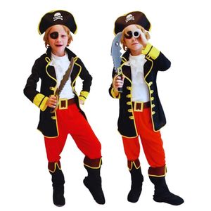 Fantasia Infantil Pirata Capitão Jack Completa Com 5 Peças - Cia Bebê
