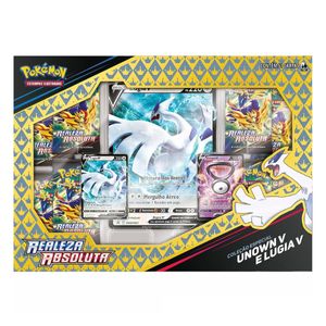 Box Cartas Pokémon Realeza Absoluta Lugia V e Unown V - Ri Happy