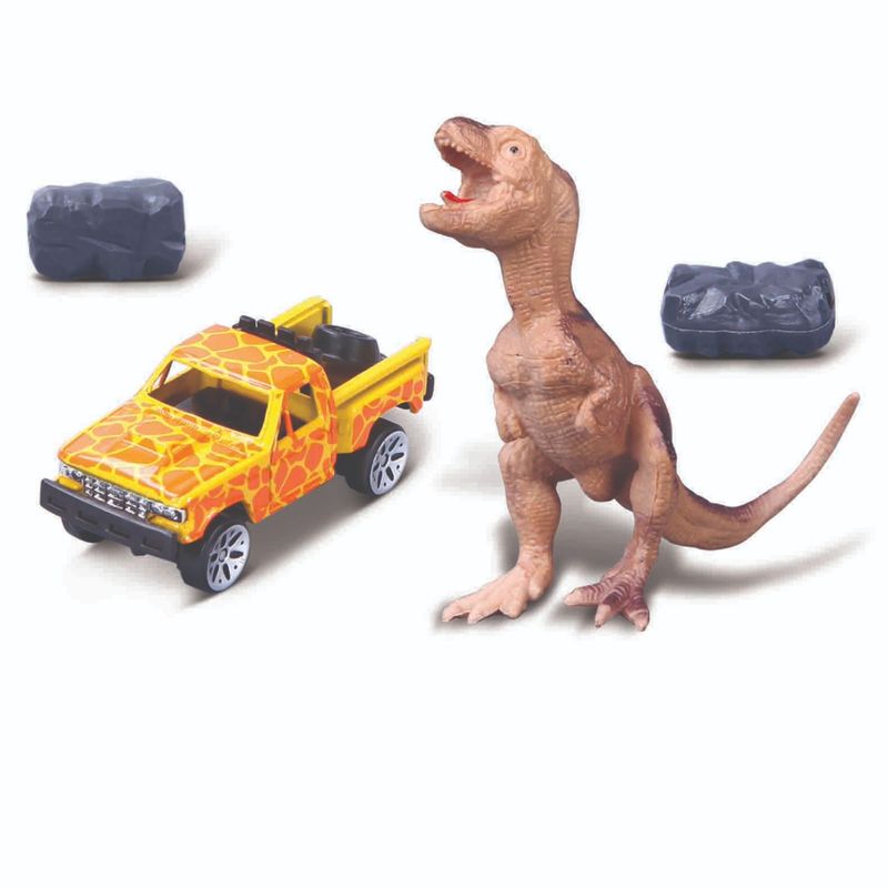 -Fresh-Metal-100-Dino-Adventures-Car---Dino-Set---Sortido-1
