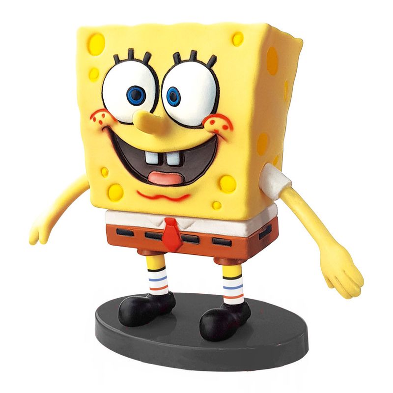 Figura-Colecionavel---Nickelodeon---Fandombox---Bob-Esponja---Lider-0