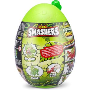 Smashers - Ovo Dino Light Verde Pequeno - Série 1 - Fun - MP Brinquedos