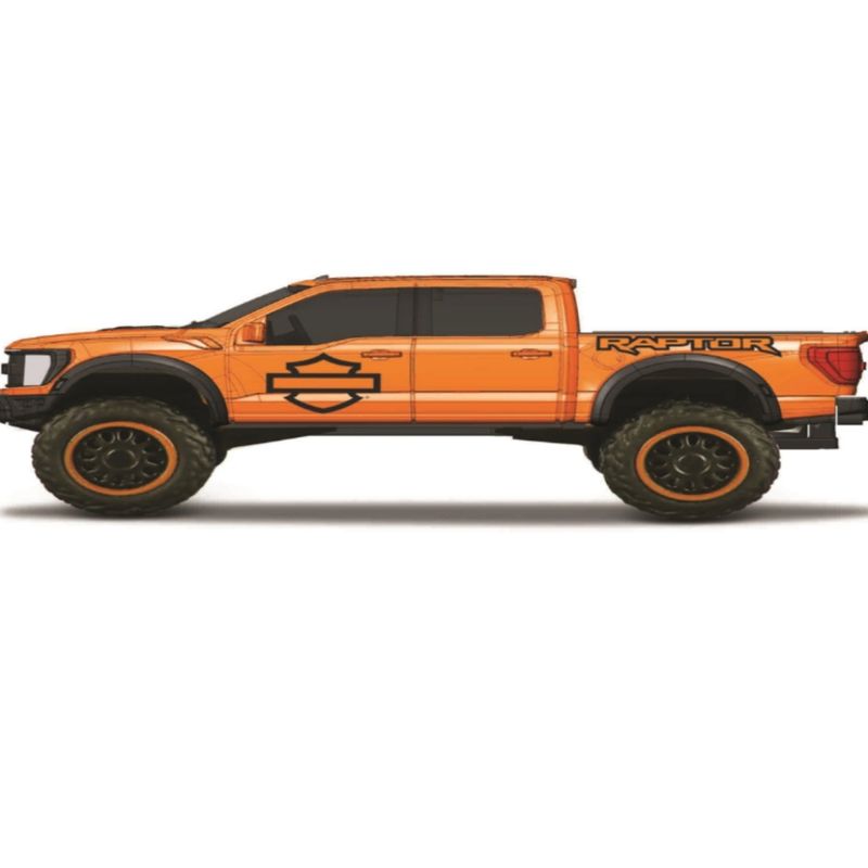 Carrinho---1-64-Harley-Davidson-Custom-Cars---Maisto-4