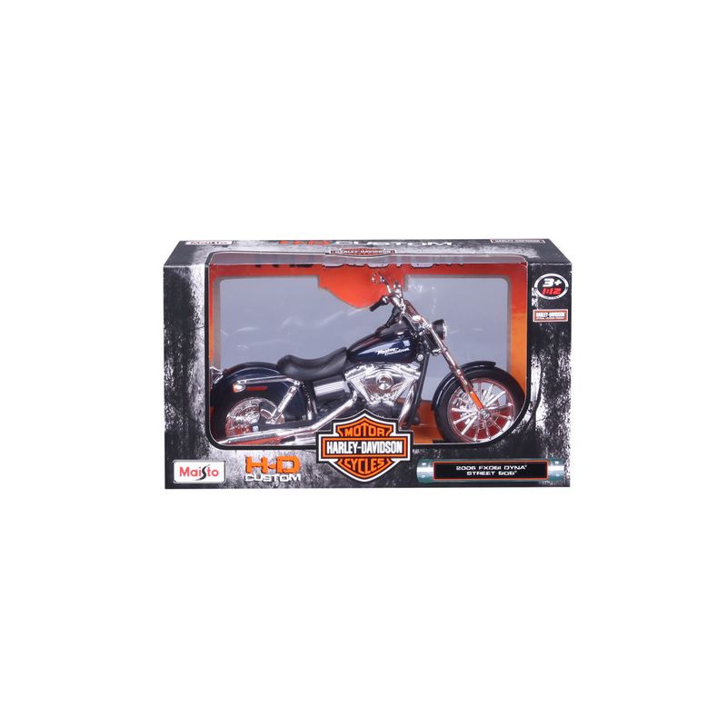 Mini-Moto---Harley-Davidson-1-12---Sortido---Maisto-5